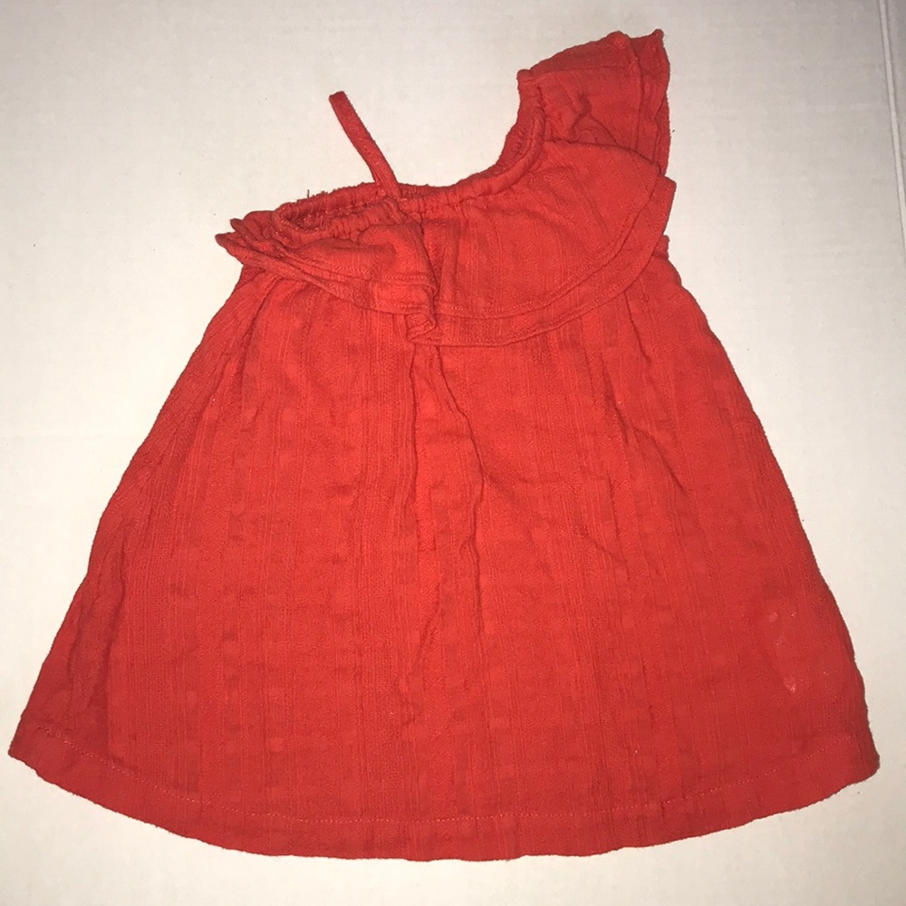 Red One Shoulder Dress